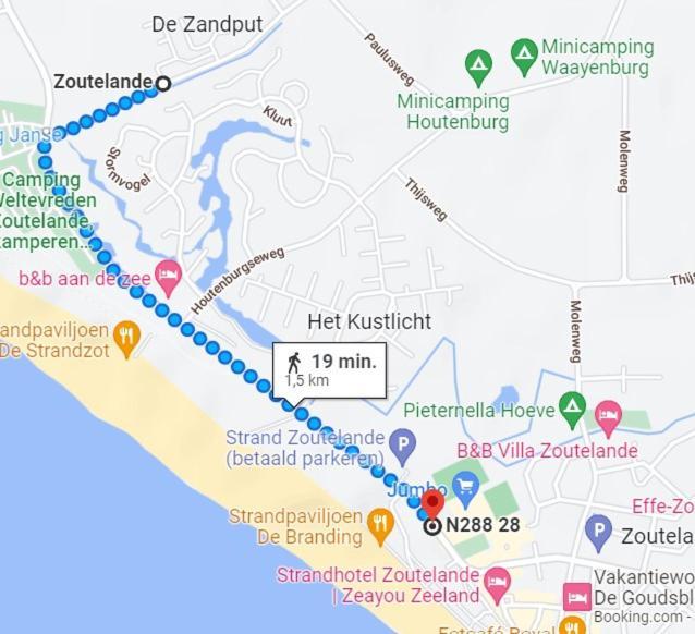 Luxe Vakantievilla Zoutelande Kültér fotó